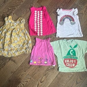 size 3t play clothes tops and dress zara baby gap preschool park date